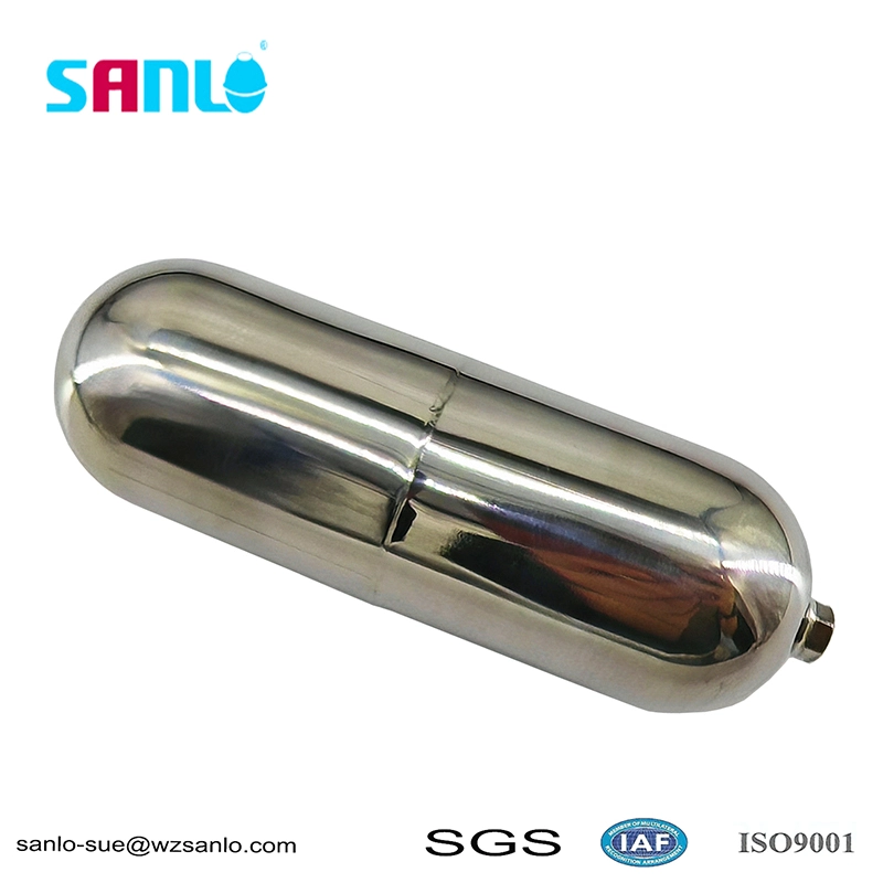 SUS316L Стальной поплавковый шар 50*150 с M6
